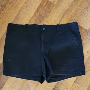 Size 14 Black Shorts London Jean